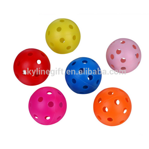 wholesale PE Wiffle Ball/Practise ball/Trainning pickleball